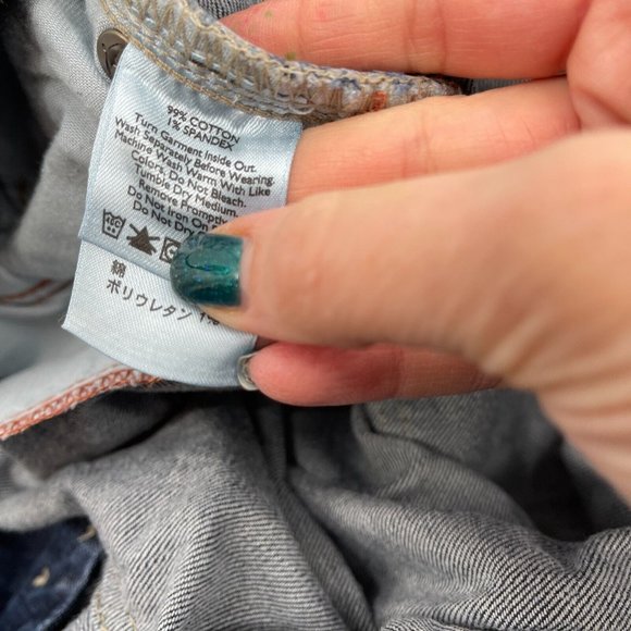 Eddie Bauer Jeans 14 Womens Straight Leg Natural Denim Blue Casual Plus Preppy - Picture 15 of 16